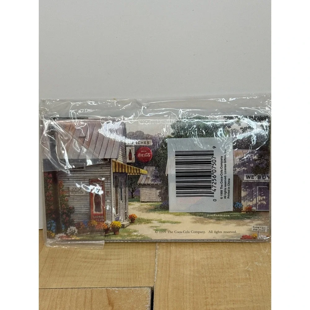 Coca-Cola 1999 Daily Planner Jim Harrison Country Store Art Vintage Pocket Size